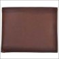 4 1/2 x 3 1/2" 3D BROWN BASIC BIFOLD DISTRESSED LEATHER MENS WALLET 4 CARD SLOTS