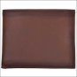 4 1/2 x 3 1/2" 3D BROWN BASIC BIFOLD DISTRESSED LEATHER MENS WALLET 4 CARD SLOTS
