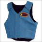 EXTRA LARGE SADDLE BARN PRO RODEO BULL RIDING PROTECTIVE VEST -ADULT