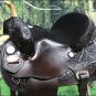 TT801DB1-F HILASON WESTERN FLEX TREE BARREL RACING TRAIL RIDING HORSE SADDLE 15"