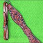 HILASON WESTERN LEATHER HORSE BREAST COLLAR MAHOGANY BLACK