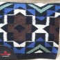 FEP307 MADE IN USA HILASON WESTERN WOOL SHOCK BUSTER SADDLE BLANKET PAD BROWN BL
