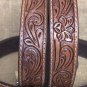 GM302-F HILASON HAND MADE HEAVY DUTY BUFFALO HIDE LEATHER STICHED BELT 40"