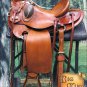 WD085TK-F HILASON BIG KING WESTERN WADE RANCH TKPING COWBOY TRAIL SADDLE 17"