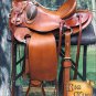 WD085TK-F HILASON BIG KING WESTERN WADE RANCH TKPING COWBOY TRAIL SADDLE 17"