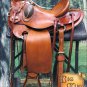 WD085TK-F HILASON BIG KING WESTERN WADE RANCH TKPING COWBOY TRAIL SADDLE 17"