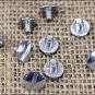 1/4" HILASON WESTERN HORSE SADDLE TACK CHICAGO SCREW ALUMINIUM 50 SET