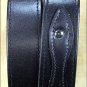 58IN. BLACK 1.5in LEATHER RANGER BELT CLASSIC 3 PIECE STYLING MADE IN USA