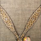 HILASON WESTERN EXOTIC CHEETAH HAIR ON LEATHER HORSE BREAST COLLAR