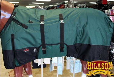 84" HILASON 1200D RIPSTOP WATERPROOF POLY HORSE WINTER SHEET BELLY WRAP GREEN