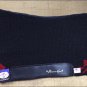 BLK CRIMSON PROFESSIONAL CHOICE NEW ZEALAND WOOL NAVAJO BLANKET HORSE SADDLE PAD