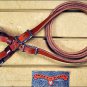 CIRCLE Y REGULAR OIL LEATHER WESTERN TACK HORSE CONTEST REIN