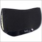 PROFESSIONAL CHOICE SMX AIR RIDE SQUARE BARREL HORSE FLEECE SADDLE PAD BLACK