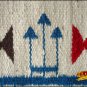 MADEINUSA 343-F HILASON WESTERN WOOL SHOCK BUSTER SADDLE BLANKET PAD WHITE