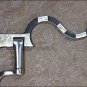 HILASON BLACK STEEL HORSE BIT STAINLESS STEEL SPOON MOUTH INTERNAL SPRING SYSTEM