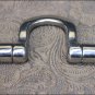 HILASON BLACK STEEL HORSE BIT STAINLESS STEEL SPOON MOUTH INTERNAL SPRING SYSTEM