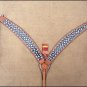 HILASON WESTERN LEATHER HORSE BREAST COLLAR TAN BLACK BLING