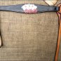 HILASON WESTERN LEATHER BREAST COLLAR BLACK HAND PAINT CARDS