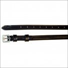 HILASON BROWN EXCELLE LEATHER SPUR STRAPS CHILDS DOUBLE KEEPERS