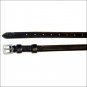 HILASON BROWN EXCELLE LEATHER SPUR STRAPS CHILDS DOUBLE KEEPERS