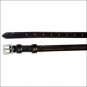 HILASON BROWN EXCELLE LEATHER SPUR STRAPS CHILDS DOUBLE KEEPERS