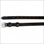 HILASON BROWN EXCELLE LEATHER SPUR STRAPS CHILDS DOUBLE KEEPERS