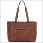 AMERICAN WEST BANDANA BRECKEN RIDGE CARRY ON TOTE SHOULDER HAND BAG TAN