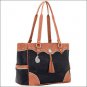 AMERICAN WEST BANDANA BRECKEN RIDGE CARRY ON TOTE SHOULDER HAND BAG TAN