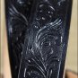 22 inch TONY LAMA BLACK BOY'S FLORAL TOOLED LEATHER LITTLE TEXAS WESTERN BELT