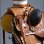 WD005ABG-F HILASON BIG KING WESTERN WADE RANCH ROPING COWBOY TRAIL SADDLE 17"
