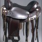 TO111-F HILASON TREELESS WESTERN LEATHER TRAIL PLEASURE HORSE RIDING SADDLE 14"