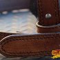 50 INCH HILASON HAND MADE HEAVY DUTY BUFFALO LEATHER STICHED BELT