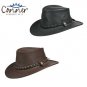 CONNER HANDMADE BC HATS BAC PAC TRAVELLER OILY AUSTRALIAN LEATHER