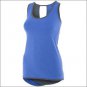MEDIUM NOBLE OUTFITTTERS LADIES TOP LIL LOVER TANK PERIWINKLE HEATHER