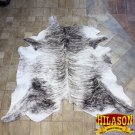 HS1163-F HILASON HAIR ON LEATHER PURE BRAZILIAN COWHIDE SKIN RUG CARPET NATURAL