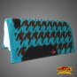 MADE IN USA F230 HILASON WESTERN WOOL FELT SADDLE BLANKET PAD TURQUOISE BROWN