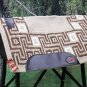 FEP312 MADE IN USA HILASON WESTERN WOOL FELT SADDLE BLANKET PAD SAND BROWN