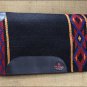 FEP213 MADE IN USA HILASON WESTERN WOOL FELT SADDLE BLANKET PAD ROYAL CRIMSON