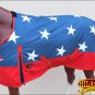 HILASON 1200D 400 GSM WINTER WATERPROOF POLY HORSE BLANKET W/ BELLY WRAP 66"-84"