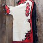 F-CH224 HILASON PRO RODEO BRONC BULL-RIDING SHOW SMOOTH LEATHER CHAPS PBR PRCA