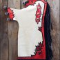 F-CH224 HILASON PRO RODEO BRONC BULL-RIDING SHOW SMOOTH LEATHER CHAPS PBR PRCA