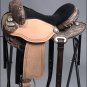 TT205DBRO 14" HILASON WESTERN FLEX TREE BARREL RACING TRAIL RIDING HORSE SADDLE
