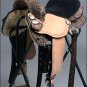 TT205DBRO 14" HILASON WESTERN FLEX TREE BARREL RACING TRAIL RIDING HORSE SADDLE
