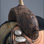 TT205DBRO 14" HILASON WESTERN FLEX TREE BARREL RACING TRAIL RIDING HORSE SADDLE