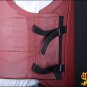 PV111-F HILASON LEATHER BAREBACK PRO RODEO BULL RIDING PROTECTIVE VEST XXX LARGE