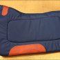 HILASON WESTERN TACK HORSE SQUARE SADDLE CONTOURED CUT PAD BLACK FELT BOTTOM