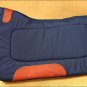 HILASON WESTERN TACK HORSE SQUARE SADDLE CONTOURED CUT PAD BLACK FELT BOTTOM
