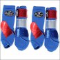 SML PROFESSIONAL CHOICE SPORTS MEDICINE HORSE LEG BOOTS 4 PACK GLITTER BLUE RED