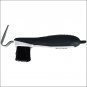 HORZE HAPPY HORSE DURABLE BRISTLES STEEL HOOF PICK BRUSH