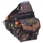 TOUGH 1 HORSE TACK MULTI POCKET INSULATED NYLON SADDLE BAG TOUGH TIMBER